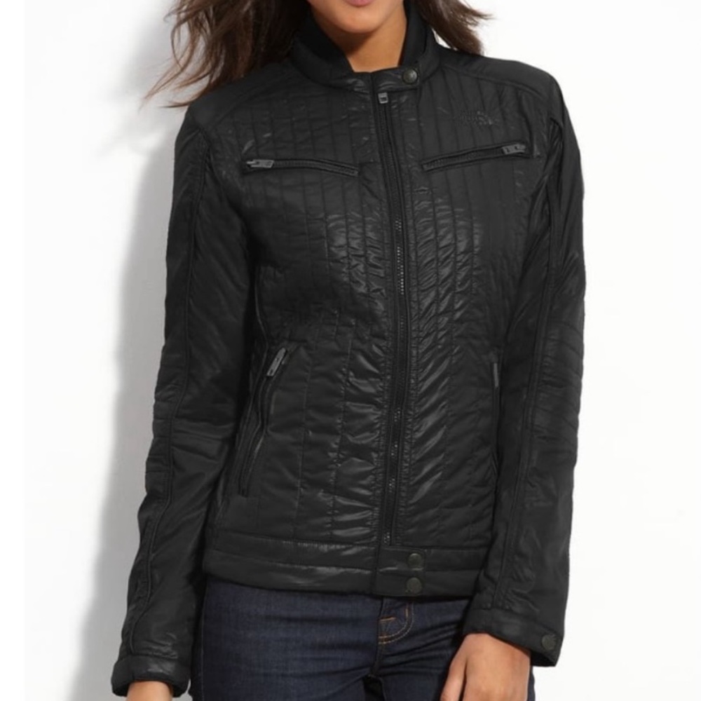 The North Face Black Quilted Jacket